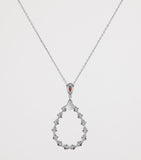 Chopard L'Heure du Diamant necklace white gold diamonds ruby - British product