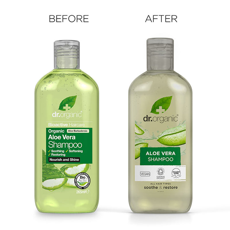 Dr Organic Aloe Vera Shampoo 265ml - British product