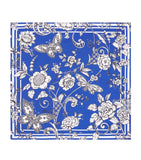 Harrods silk scarf gilded butterfly print 47cm square (British brand)