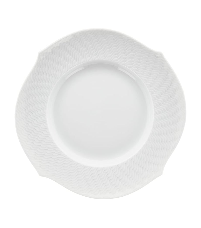 Meissen Wave Relief butter plate 19.5cm, UK version