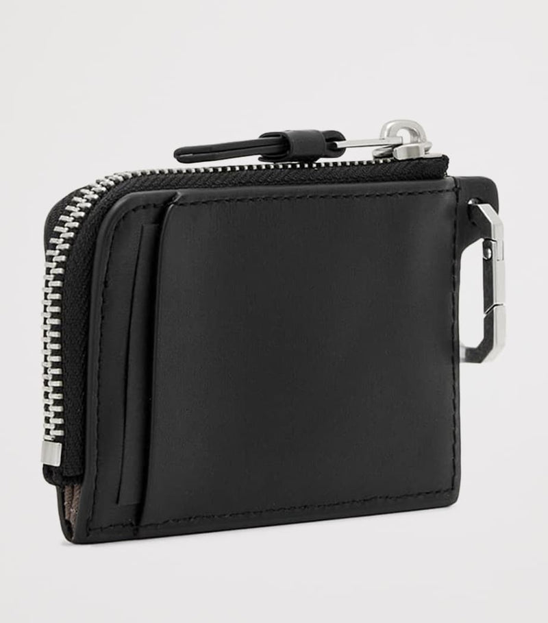 AllSaints Remy wallet compact leather, imported from the UK