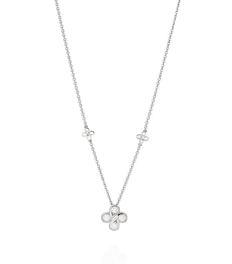 Boodles white gold diamond pendant Be Boodles, imported from the UK