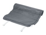 Grey self-inflating camping mat 188x66cm, imported from the UK