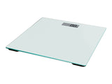 White bathroom scales with 180kg capacity (British brand)