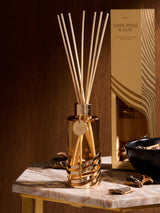 Gold Dark Rose and Oud Astrid Reed Diffuser 180ml