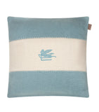 Etro Pegaso embroidered cushion 45cm x 45cm - British product