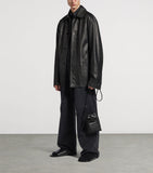 Balenciaga leather shopper phone holder - British product