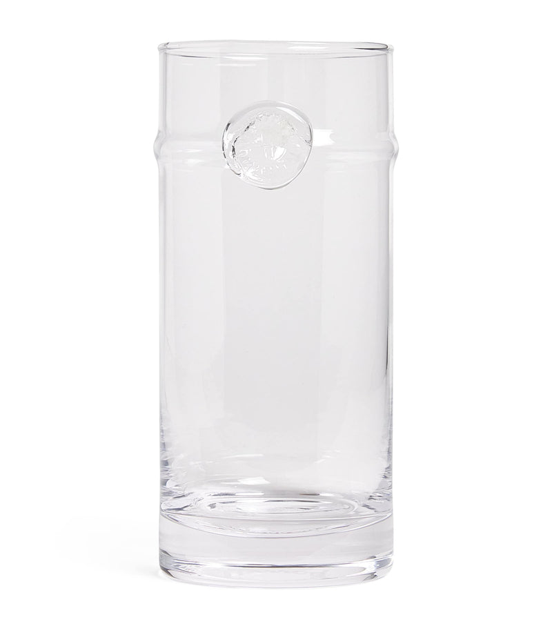 Harrods highball glass with H emblem, UK version