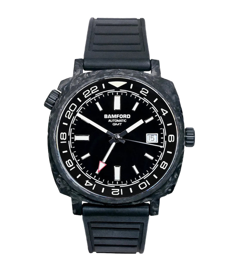 Bamford London GMT Forged Carbon watch 40mm - British product