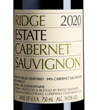 Ridge Estate Cabernet Sauvignon 2020 red wine 75cl, imported from the UK