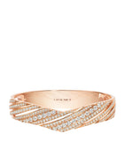 Chaumet rose gold diamond Joséphine Aigrette bangle, UK version