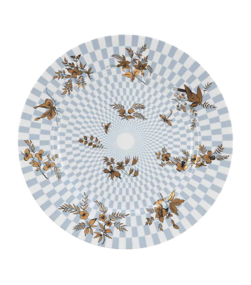 Fornasetti Coromandel Egocentrismo porcelain plate 30cm - British product
