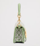 Valentino Garavani small Locò embellished shoulder bag, imported from the UK