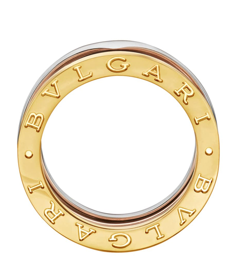 Bvlgari B.zero1 ring three gold bands - British product