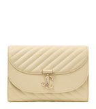 Jimmy Choo Curve Clutch Bag leather, imported from the UK