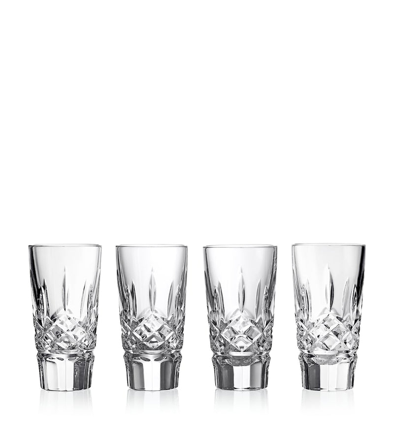Waterford Lismore set of 4 shot glasses 55ml (British brand)