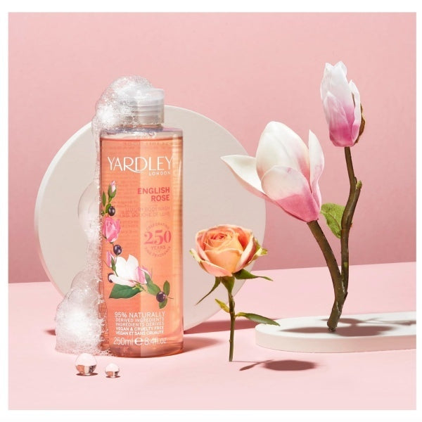 Yardley English Rose Shower Gel 250ml (British brand)