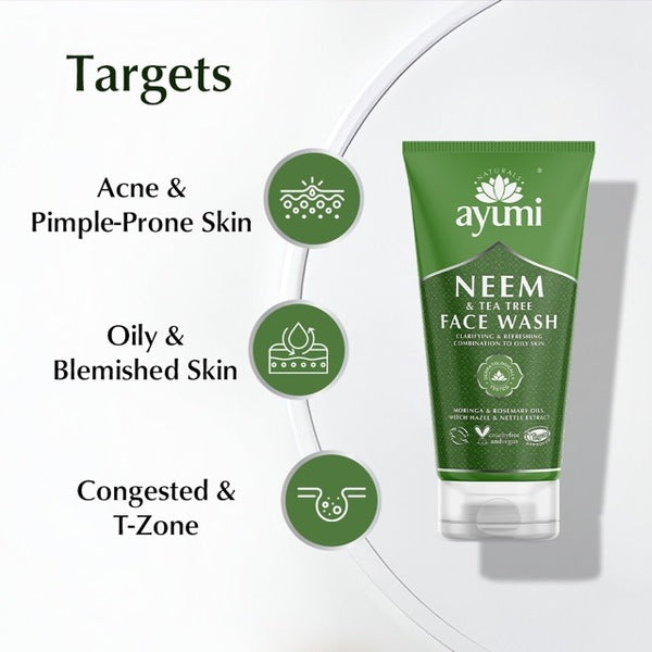 Ayumi oil control face wash 150ml - British product