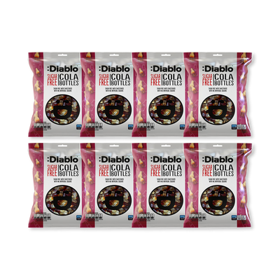 Holland & Barrett Diablo Sugar Free Cola Bottles 75g Pack of 8- Buy online at McGrocer