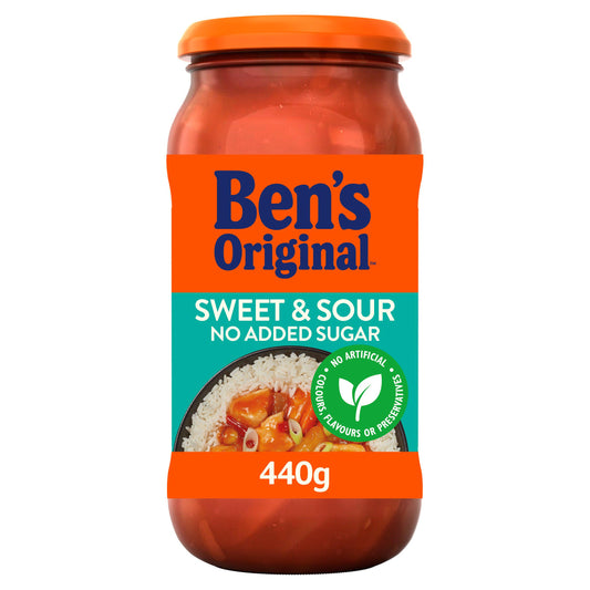 Bens Original Sweet and Sour No Added Sugar Sauce 440g GOODS Sainsburys   