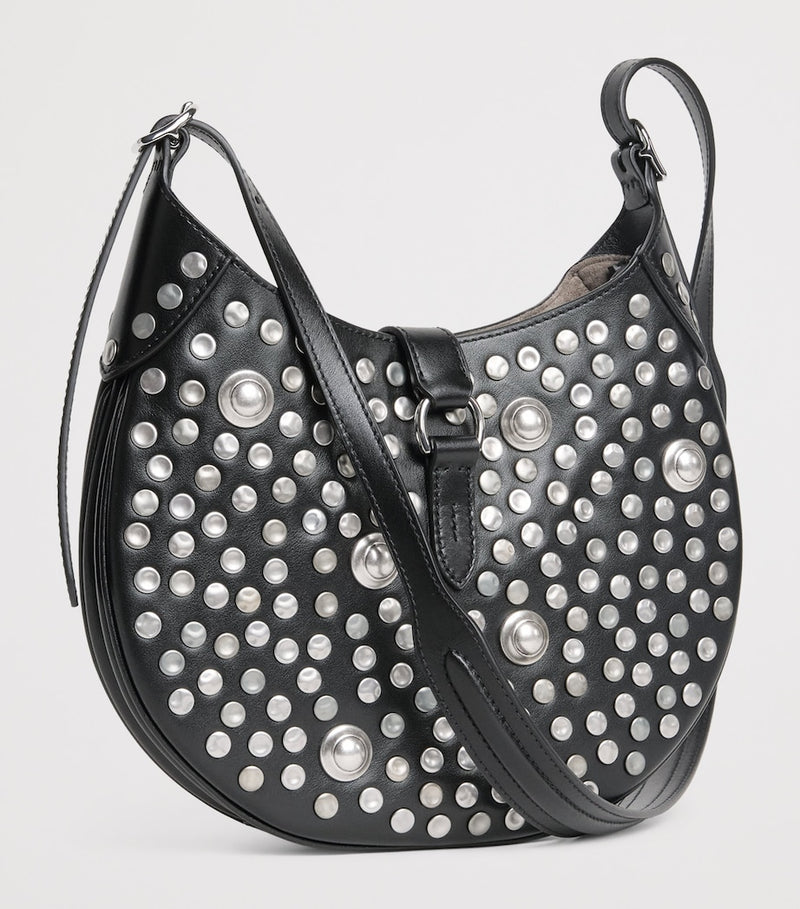 Polo Ralph Lauren studded leather shoulder bag (British brand)