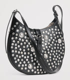 Polo Ralph Lauren studded leather shoulder bag (British brand)