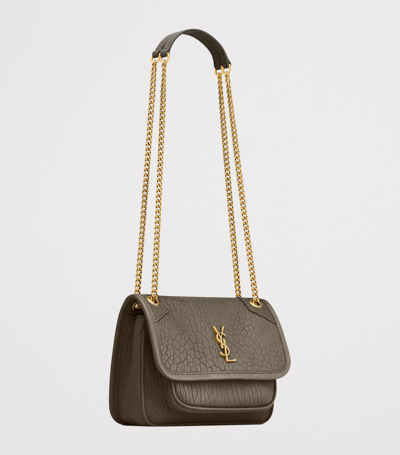 Saint Laurent Mini Niki shoulder bag leather, imported from the UK