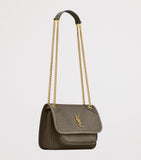 Saint Laurent Mini Niki shoulder bag leather, imported from the UK