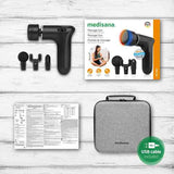 Medisana MG 560 Hot & Cold massage gun, imported from the UK