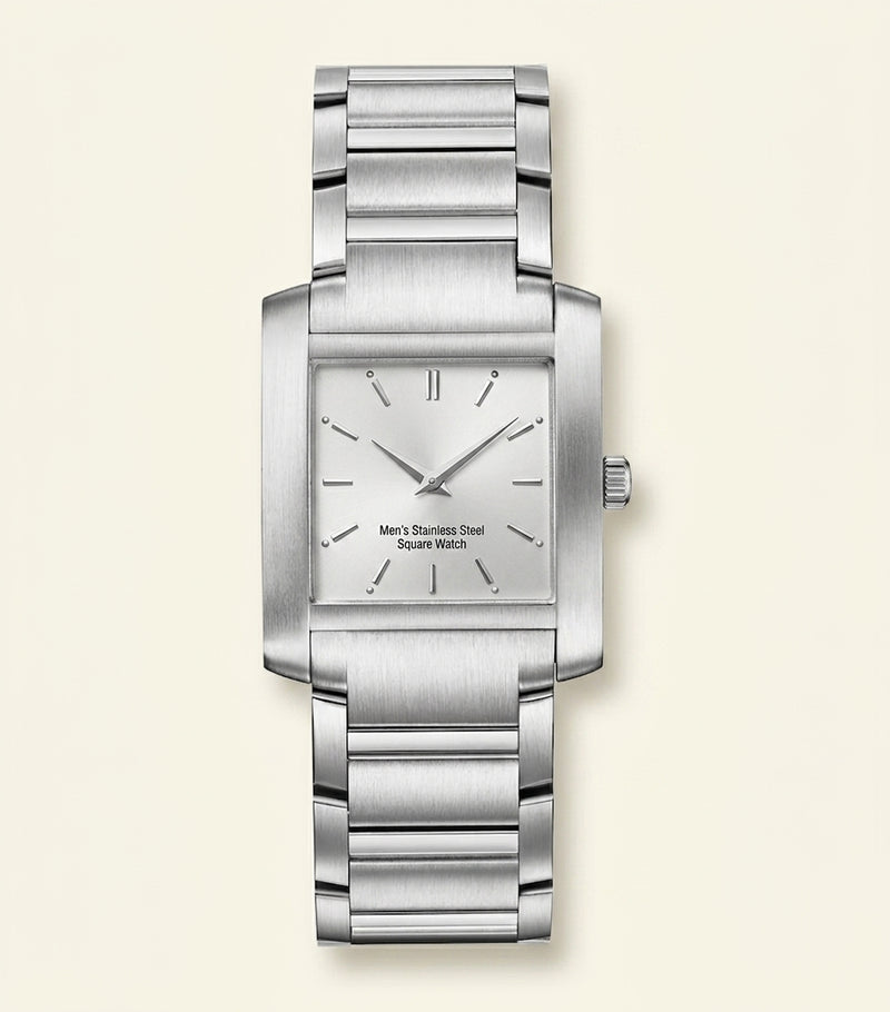 Cartier Tank Française stainless steel watch 27mm (British brand)