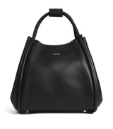 Harrods Max Mara Small Leather Marine Top-Handle Bag- Buy online at McGrocer