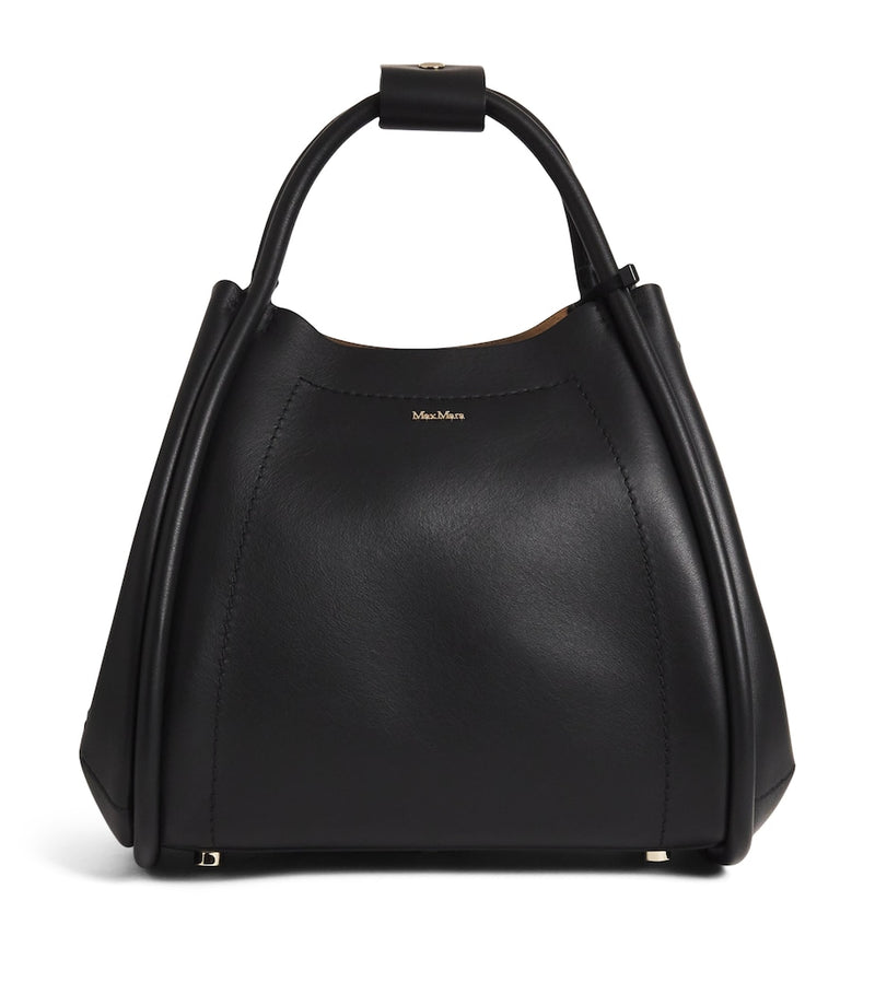 Max Mara Marine top-handle bag in calf leather - British product