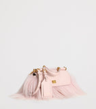 Dolce&Gabbana My Sicily mini top-handle bag goat fur calfskin (British brand)