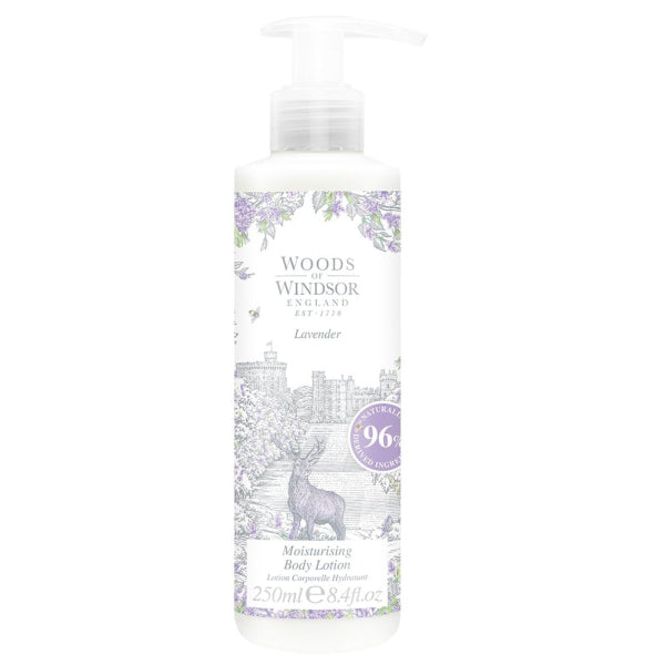 Woods of Windsor body lotion lavender 250ml (British brand)