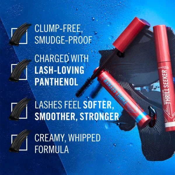 Rimmel London Thrill Seeker Mascara 8ml, imported from the UK