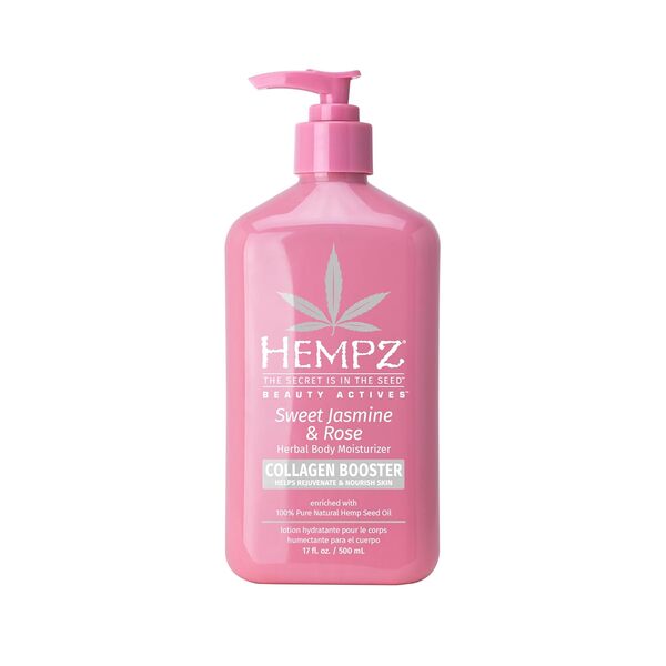 Hempz herbal body moisturiser sweet jasmine rose 500mL, UK version