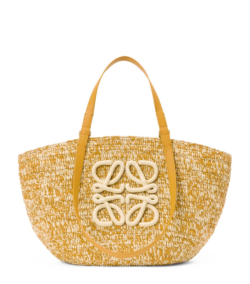 LOEWE raffia basket bag Eclipse Medium, UK version