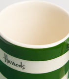 Harrods ceramic Cornish stripe espresso cup, UK version