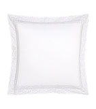 Yves Delorme Festons Square Oxford Pillowcase 65cm x 65cm (British brand)