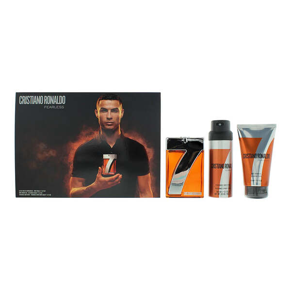 CR7 Fearless Gift Set EDT Shower Gel and Spray - British product