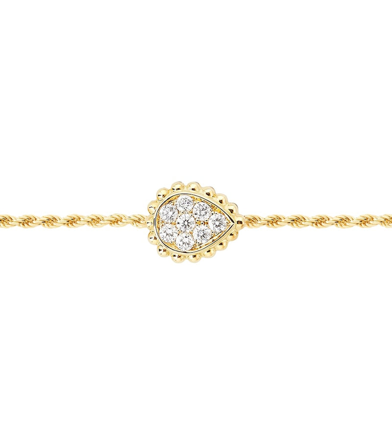 Boucheron Serpent Bohème yellow gold diamond bracelet, imported from the UK
