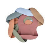 BLW Essentials Silicone Bib Dusty Rose - British product