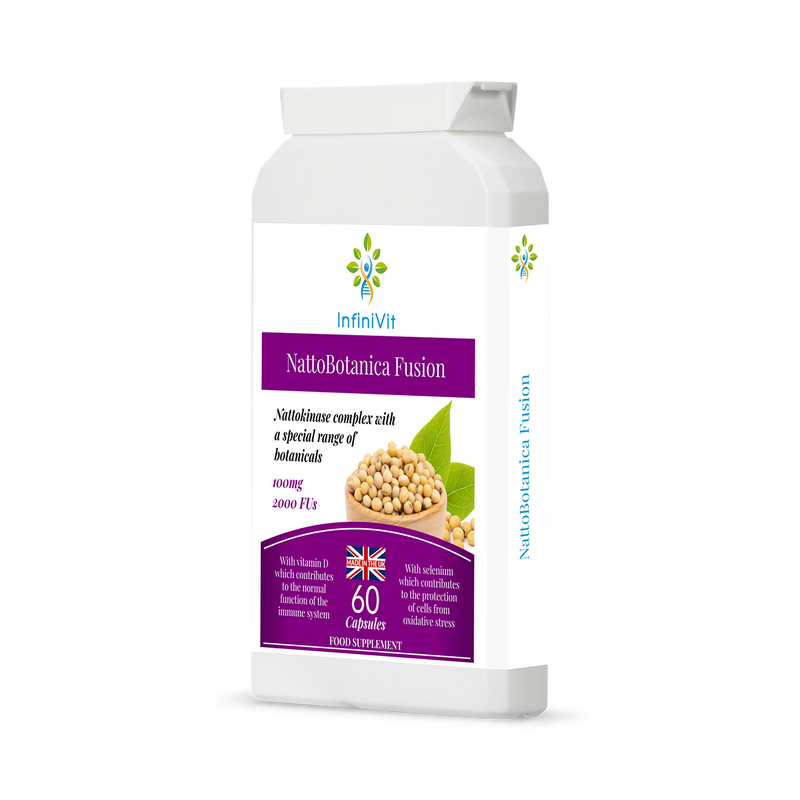 InfiniVit supplement NattoBotanica Fusion 60 capsules (British brand)