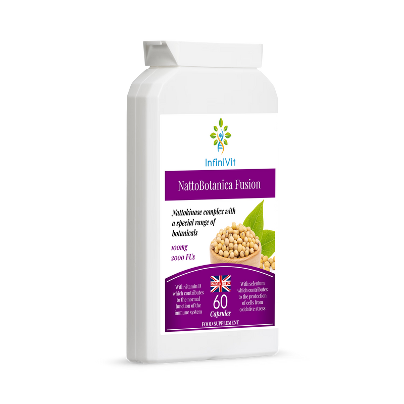 InfiniVit supplement NattoBotanica Fusion 60 capsules (British brand)