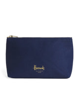 Harrods Harrods Small Zipped Logo Cosmetic Bag- Buy online at McGrocer