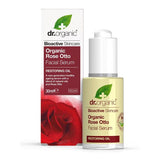 Dr Organic rose otto facial serum 30ml - British product