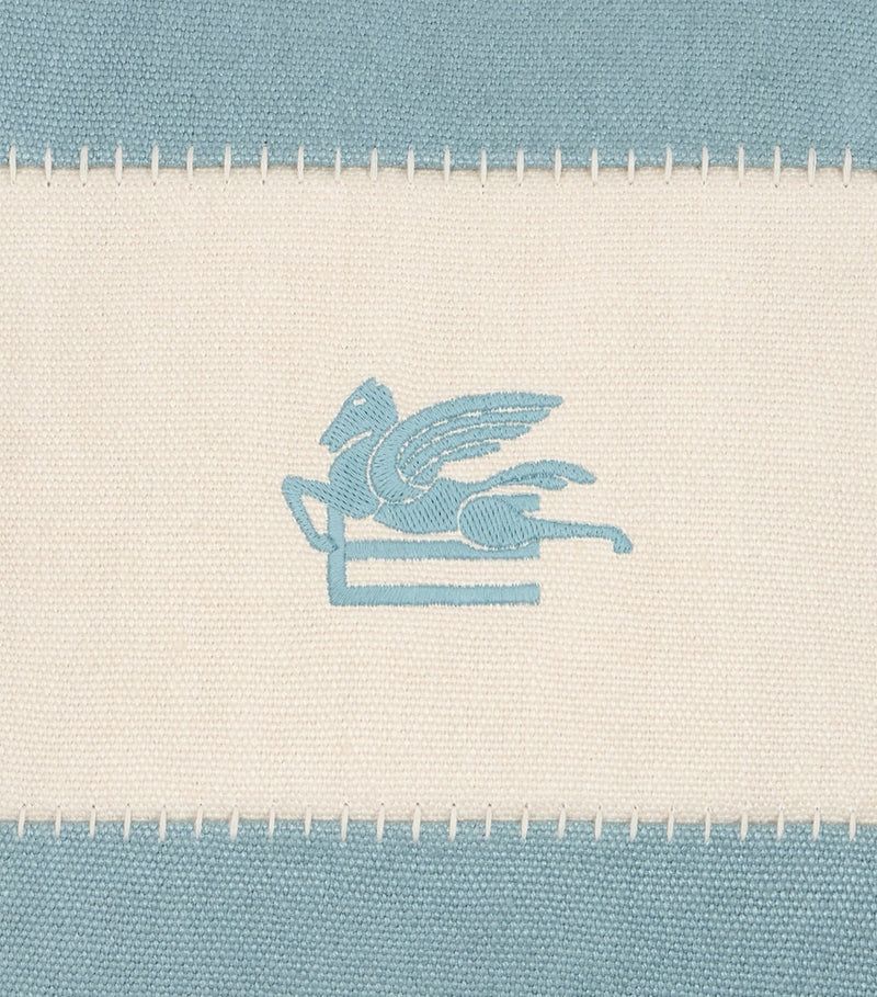 Etro Pegaso embroidered cushion 45cm x 45cm - British product