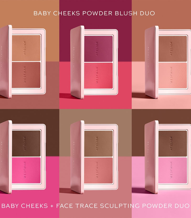 Westman Atelier Powder Blush Duo (British brand)
