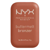 Superdrug NYX Professional Makeup Buttermelt Bronzer ButtaD Down Powder- Buy online at McGrocer