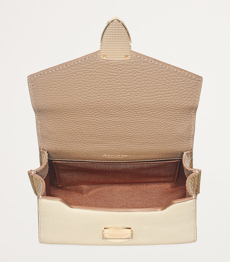 Aspinal of London mini Mayfair top-handle bag - British product